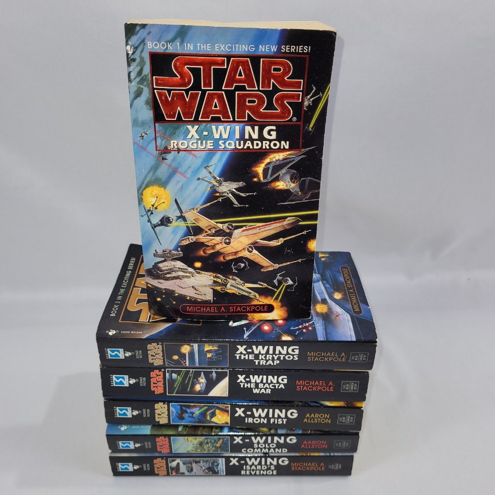 Star Wars 7 X-Wing Series 1 2 3 4 6 7 8  Softcover Books